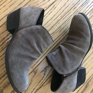 Me Too suede booties